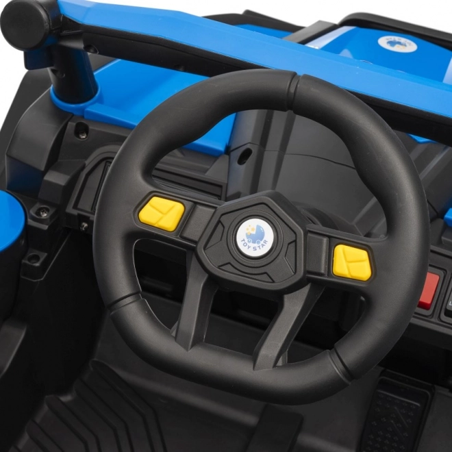 Vehicul electric pentru copii Buggy Madman UTV-MX albastru
