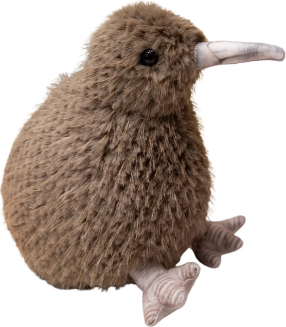 Pasăre Kiwi din pluș maro închis 21 cm