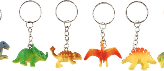 Pandantiv dinozaur din plastic 7 cm, mix de tipuri