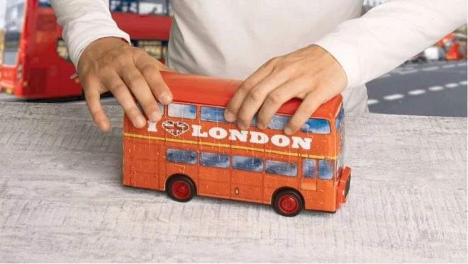 Puzzle 3D Autobuz Londonez Dublu RAVENSBURGER