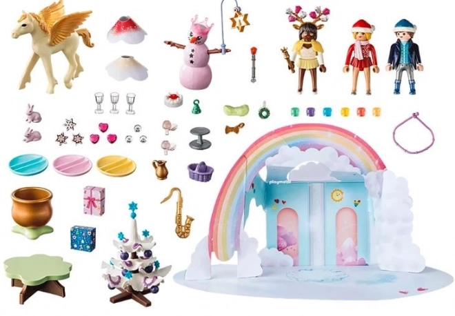 Calendariu de advent cu figurine Magice - Vacanțe sub curcubeu
