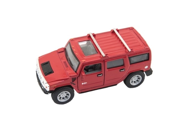 Model Auto Kinsmart Hummer H2 Suv