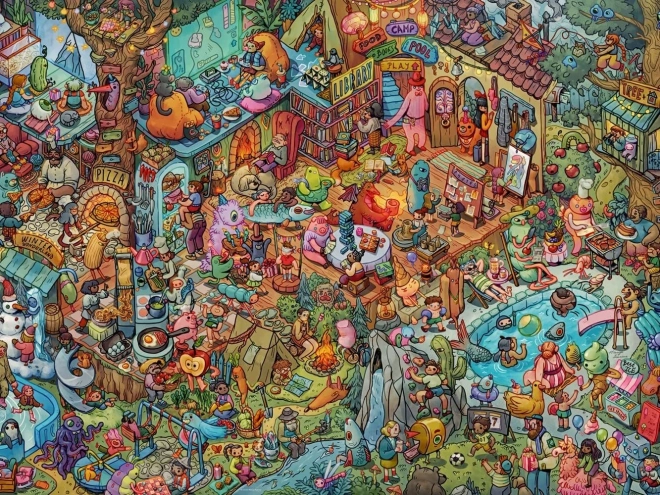 HEYE Puzzle Distracție cu prietenii 1500 piese