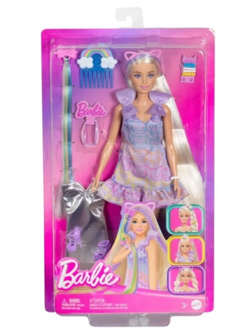 Păpușă Barbie coafuri distractive