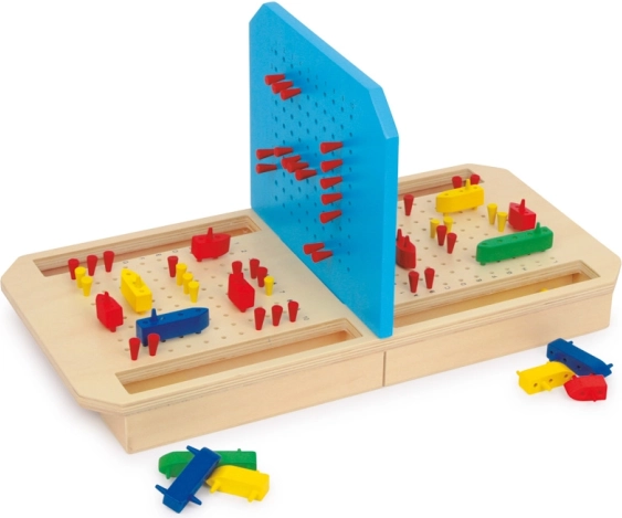 Small Foot scufundarea navelor – joc strategic din lemn pentru 2 jucători