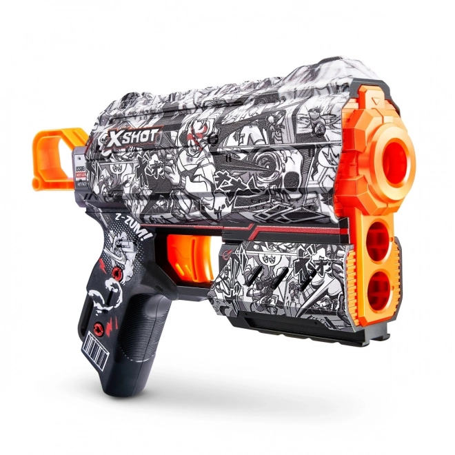 Lansatorul X-Shot Skins Flux cu 8 săgeți