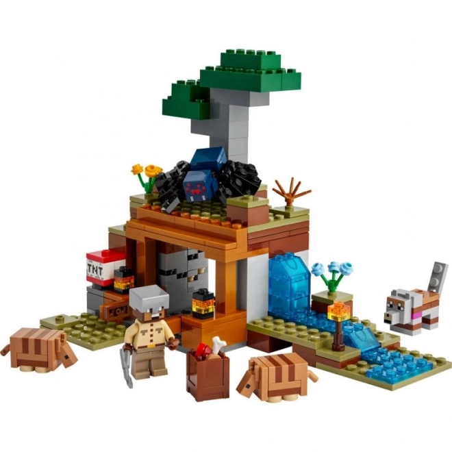 Lego Minecraft aventură în mina cu vezuviu