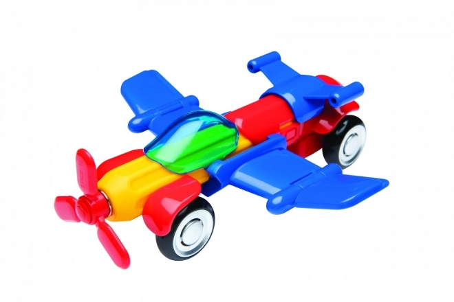 Set magnetic Sick-o pentru oraș, 16 piese