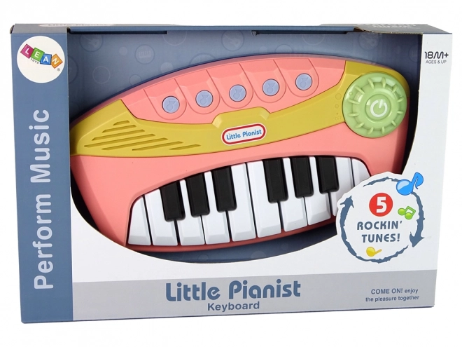 pian interactiv roz Little Pianist