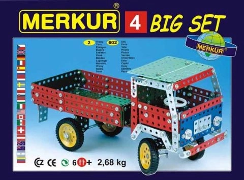 Set clasic de construcție 40 modele MERKUR