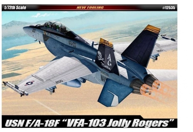 Model de plastic F/A-18F USN VF-103 Jolly Rogers