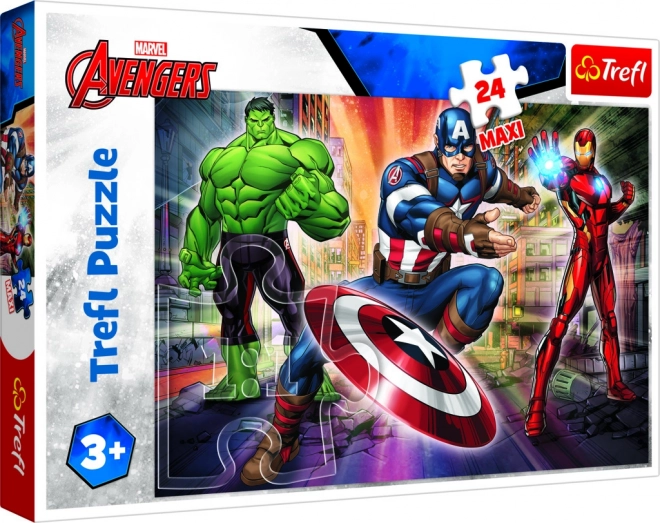 Puzzle Avengers Maxi 24 piese