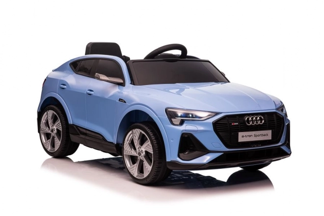 Audi E-Tron Mașină cu baterie albastră QLS-6688