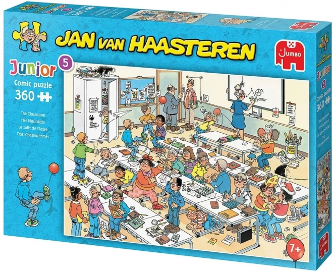 Puzzle classroom de Jan van Haasteren pentru JUMBO