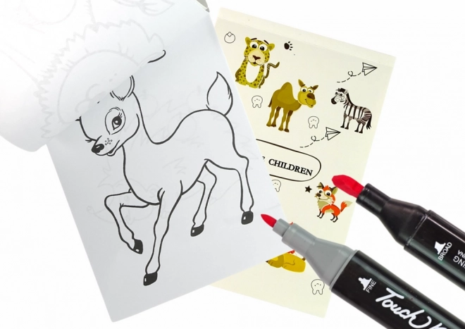 Set creativ pentru micii artiști cu 68 de piese