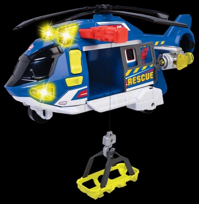 Elicopter de Salvare 39 cm cu Lumini și Sunete