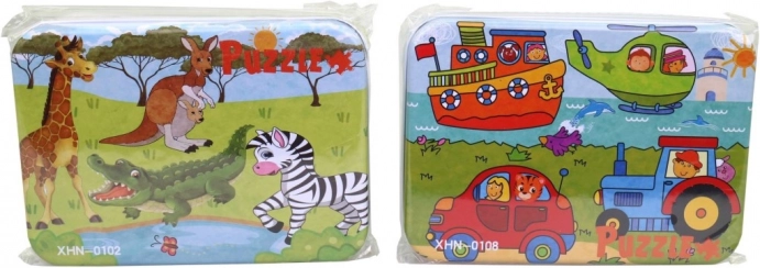Puzzle din lemn pentru copii