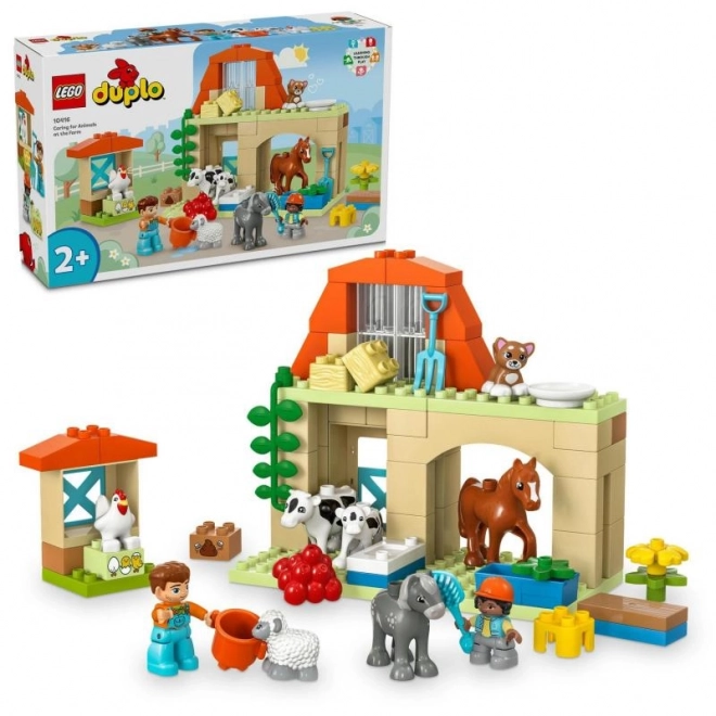 Grija pentru animalele de la fermă cu LEGO DUPLO