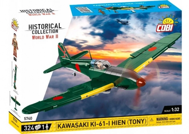 Avion KAWASAKI KI-61 II WW Tony, set construcție 1:32