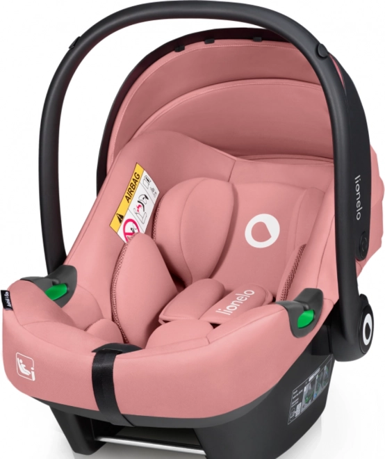 Scaun auto pentru copii LIONELO Astrid i-Size roz