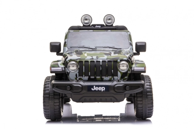 mașină electrică Jeep Wrangler Rubicon camuflaj