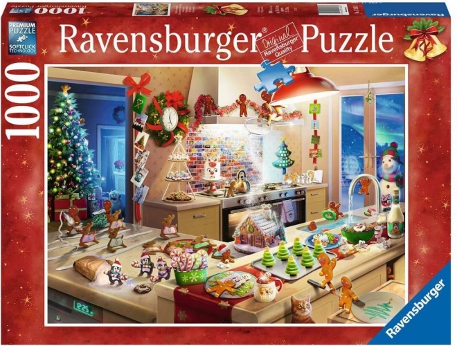 Puzzle Turtă Dulce de Crăciun Ravensburger 1000 piese