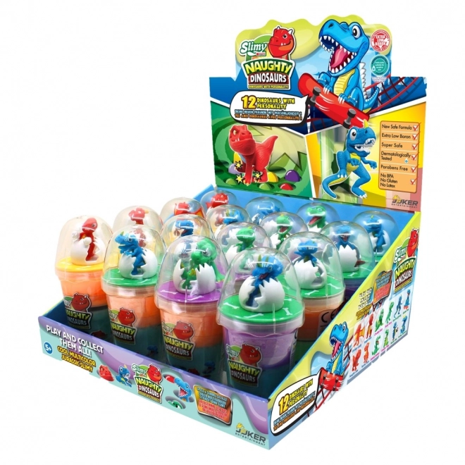 Slime cu dinozaur