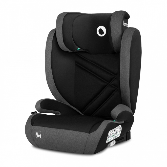 Scaun auto i-Size negru gri 100-150 cm by Lionelo