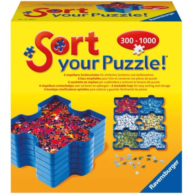 Tăviță organizatoare pentru puzzle Ravensburger