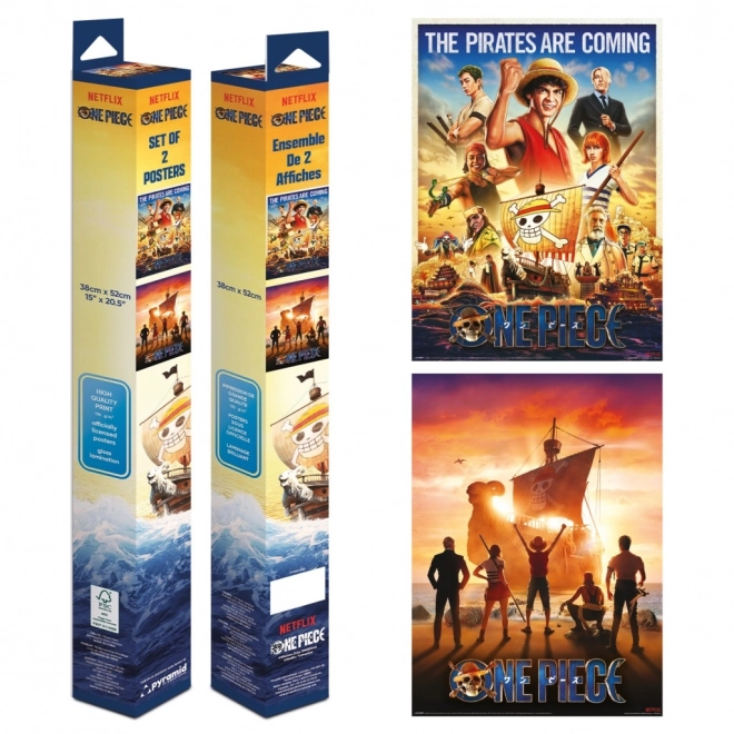Set mini postere One Piece (Live Action)