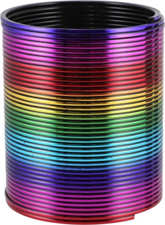 Spirală de plastic colorată 8,5 cm