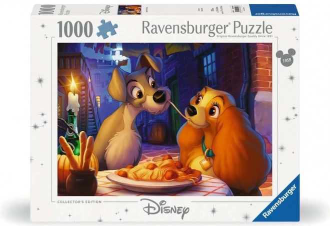 Puzzle Ravensburger Doamna și Vagabondul 1000 Piese