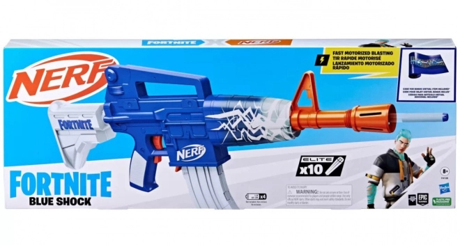 Nerf Fortnite Revolver Albastru