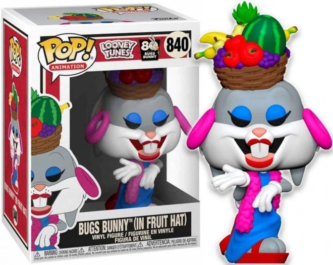 Figurină Bugs Bunny cu pălărie de fructe Funko Pop Looney Tunes