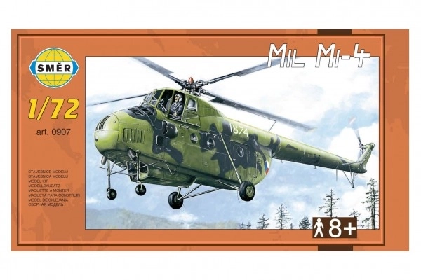 model elicopter Mil Mi-4 pentru construcție