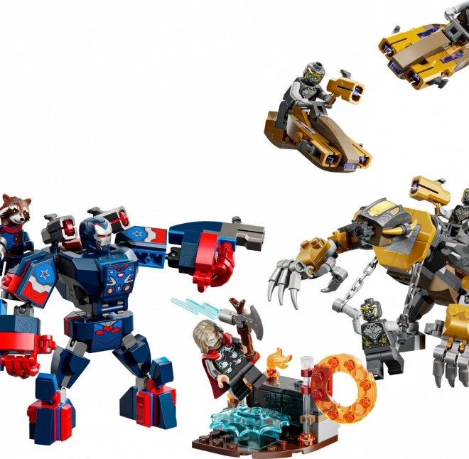 LEGO Marvel Avengers: Endgame Thor vs. Chitauri
