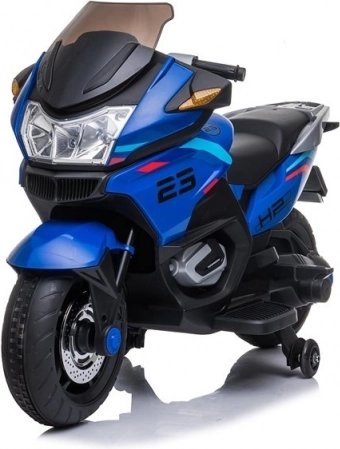 Motocicletă cu acumulator pentru copii Albastră