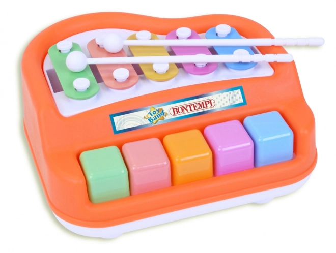 Xilofon și pian Bontempi pentru copii