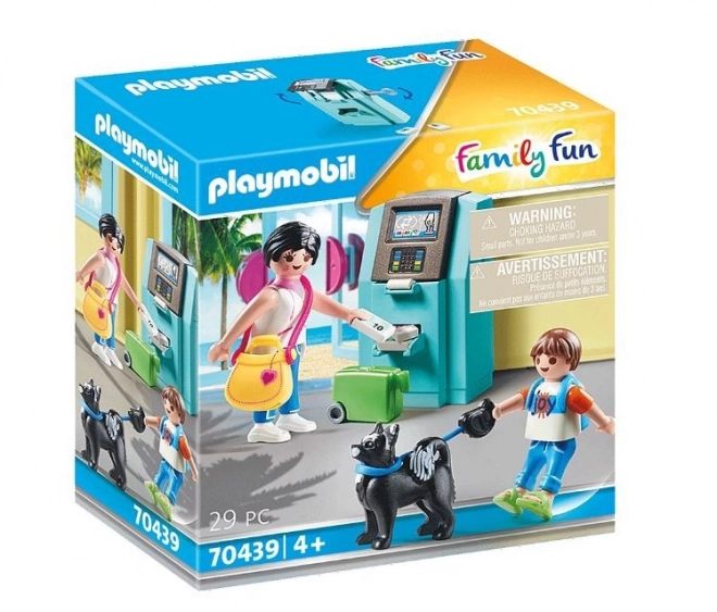 Turist cu bancomat de la Playmobil