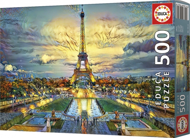 Educa puzzle turnul eiffel 500 piese