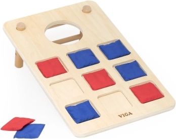 VIGA joc de aruncare 2în1 X și O + cornhole