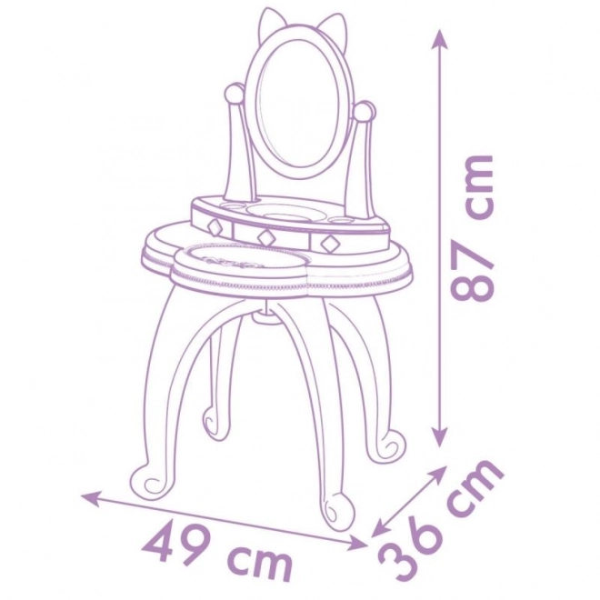 Toaletă Gabby’s Dollhouse cu Scaunel