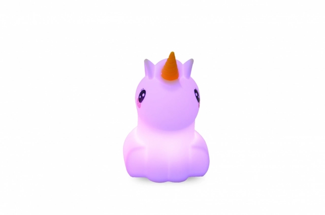 Lampă de noapte din silicon cu telecomandă schimbătoare de culoare Unicorn