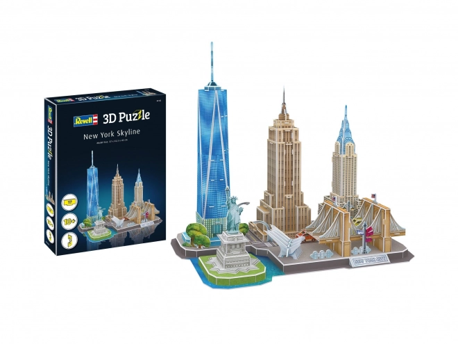 kit de construcție revell New York Skyline