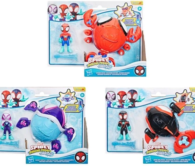 Hasbro figurină Spider-Man și vehicul uimitor