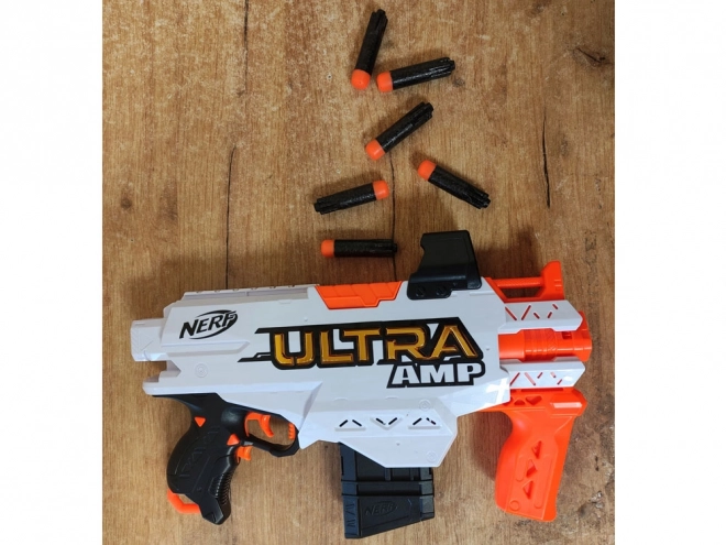 hasbro nerf blaster ultra amp cu 6 proiectile