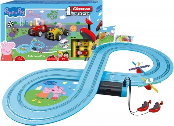 pistă auto carrera first Peppa Pig 2,4 m