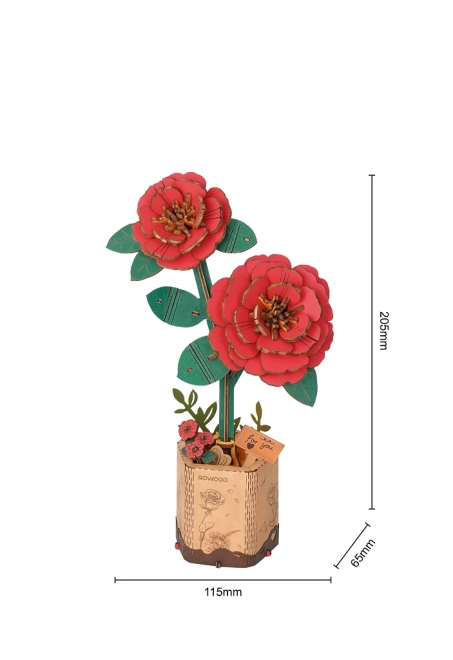 Floare realistă ca decorațiune de durată