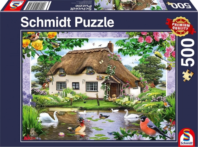 Puzzle Casă romantică 500 piese