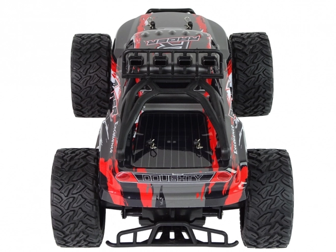 Mașină telecomandată 4x4 off-road cu amortizoare - roșie